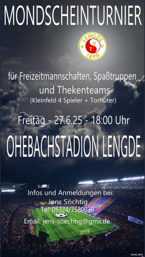 Mondscheinturnier 2025 am 27.06.2025